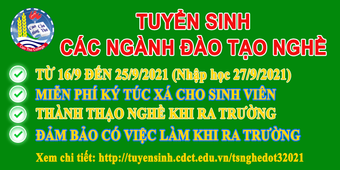 #sp-smart-caption-1 Thông báo tuyển sinh đợt 3 các ngành đào tạo nghề năm học 2021 - 2022